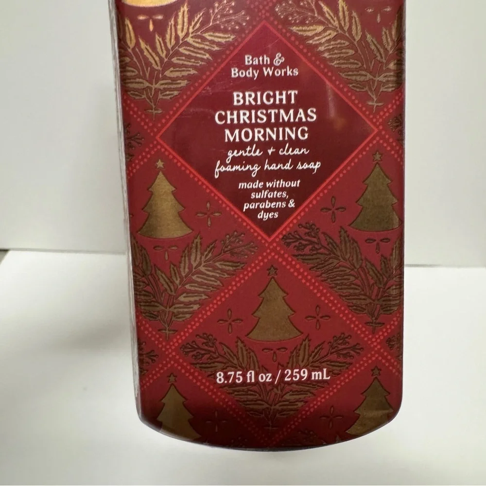 Bath & Body Works Bright Christmas Morning Foaming Hand Soap 8.75 OZ